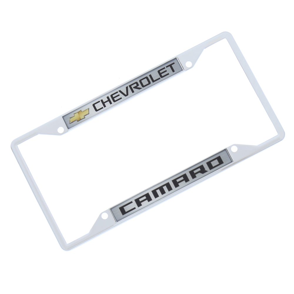 Chevrolet Camaro License Plate Frame (Black) | eBay