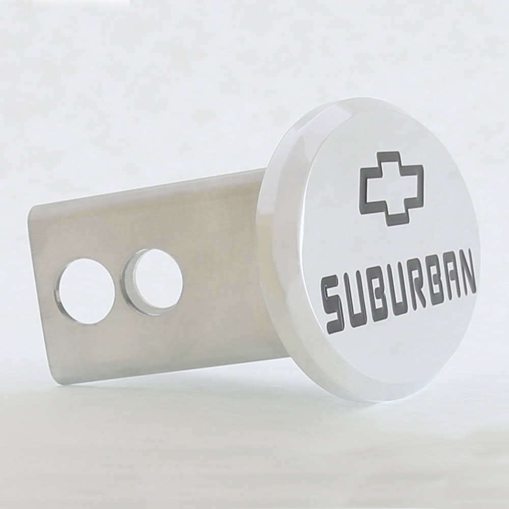 Chevrolet Suburban Oval Hitch Cover (Chrome) eBay