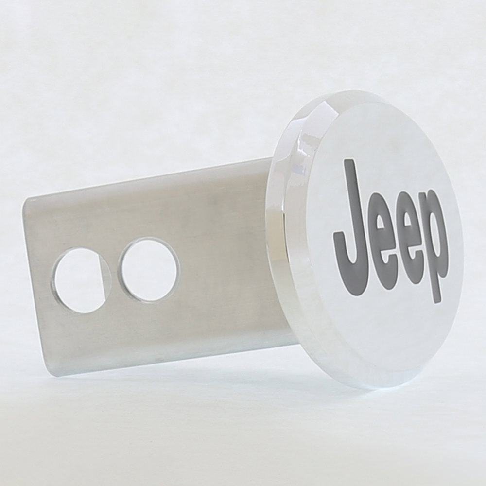 Jeep Oval Hitch Cover (Chrome) eBay
